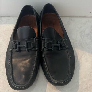 Salvatore Ferragamo Black Loafers